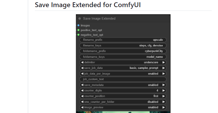 FF Saving Images ComfyUI